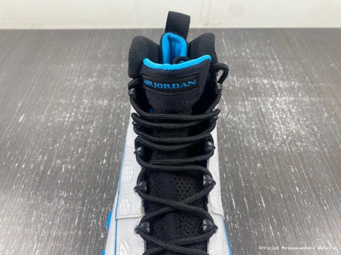 Official Maikesneakers 9 Powder Air Blue FQ8992-101 Jordan 0801